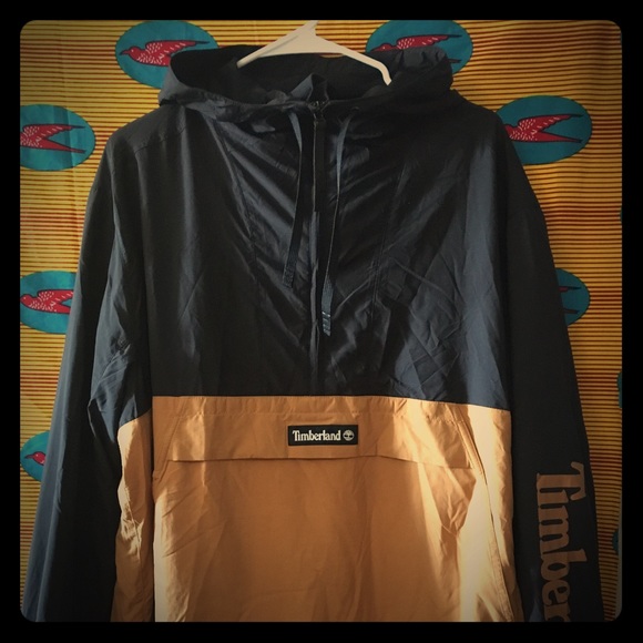 Timberland Other - Timberland Hooded Windbreaker Mens size XL